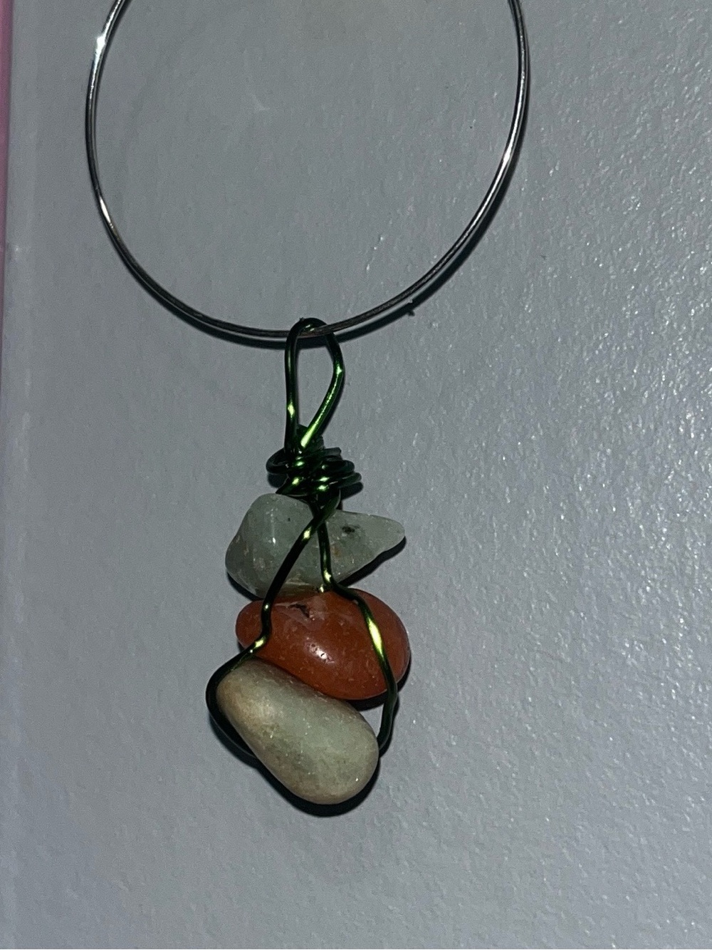 Crystal Wire Wrap pendant